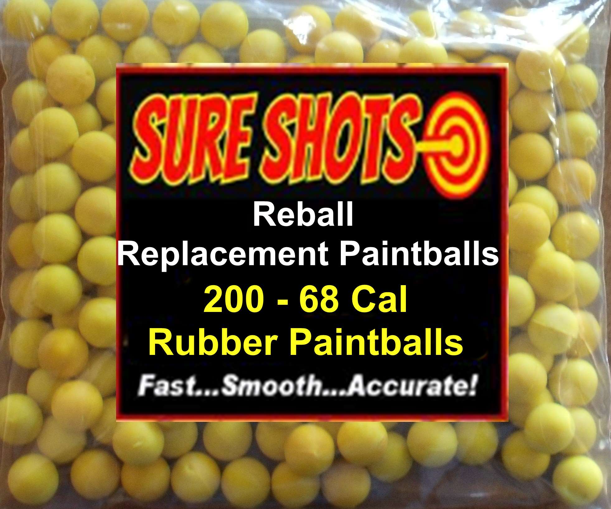 Reball 68 Caliber Replacement Paintballs
